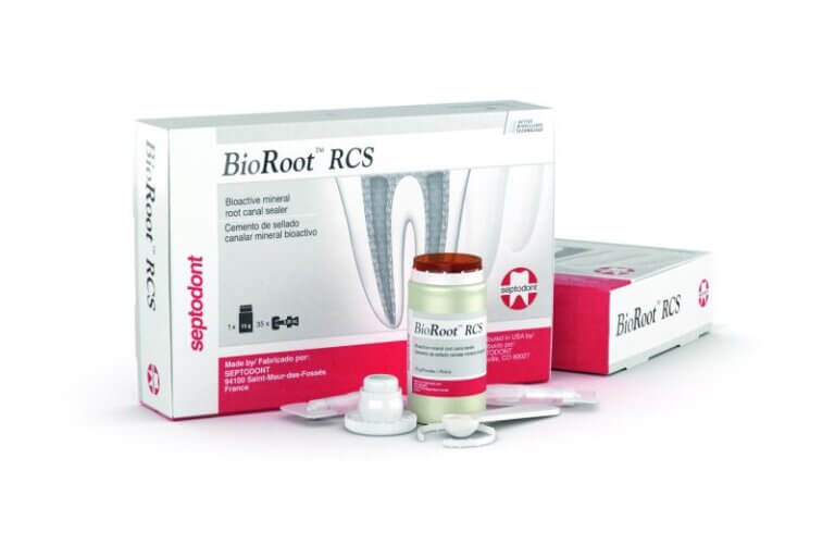 Bioceramic sealer Bioroot RCS for root canal treatment