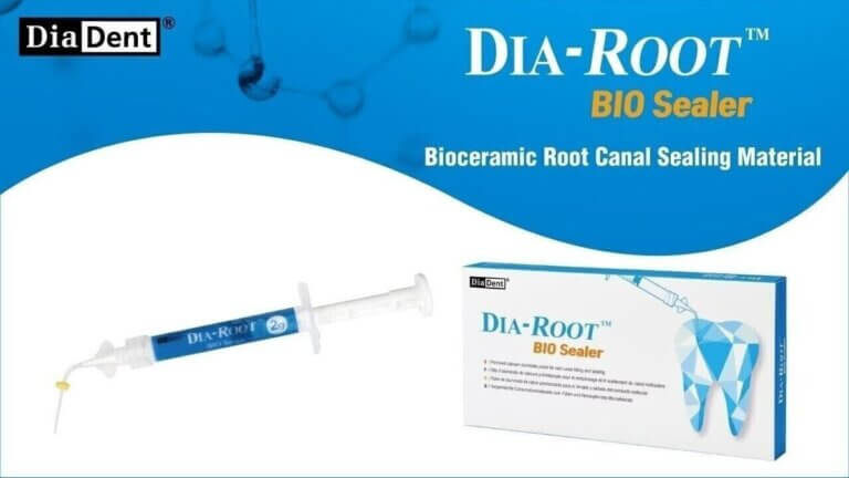 Bioceramic sealer Diaroot for root canal treatment