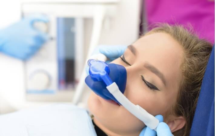 Nitrous oxide laughing gas sedation Toronto