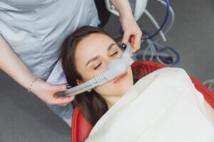 Nitrous oxide laughing gas sedation Toronto